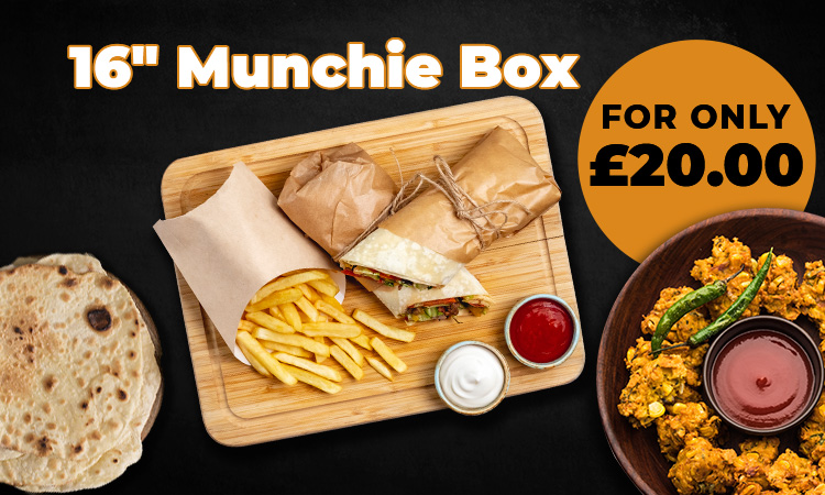 BlueSpice Indian & fastfood takeaway Aberdeen munchies box